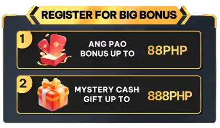 MERRYPH Register Get Angpao up to P88 + Mystery Cash Gift up to P888