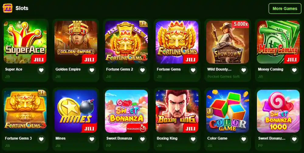 SLOT GAMES