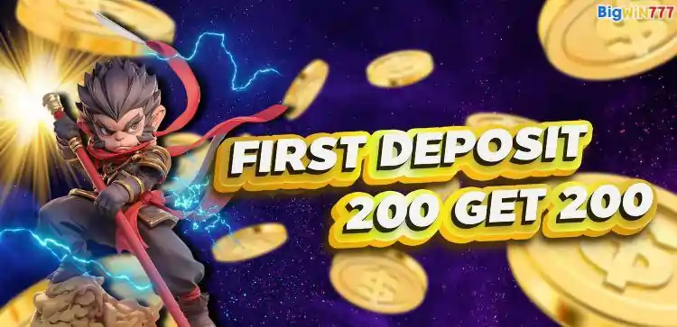 BIGWIN777 FIRST DEPOSIT P200 GET P200 BONUS