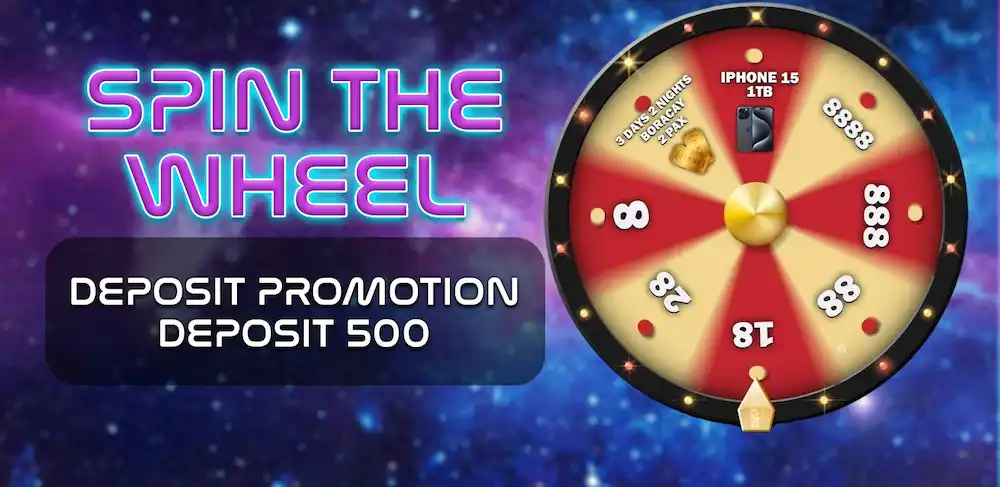 COSMOPLAY88SPIN THE WHEEL -DEPOSIT P500