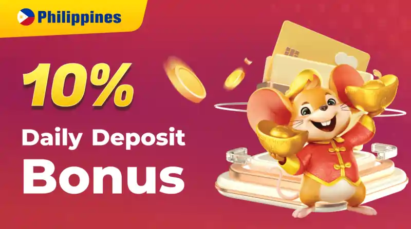 008WIN 10% DAILY DEPOSIT BONUS