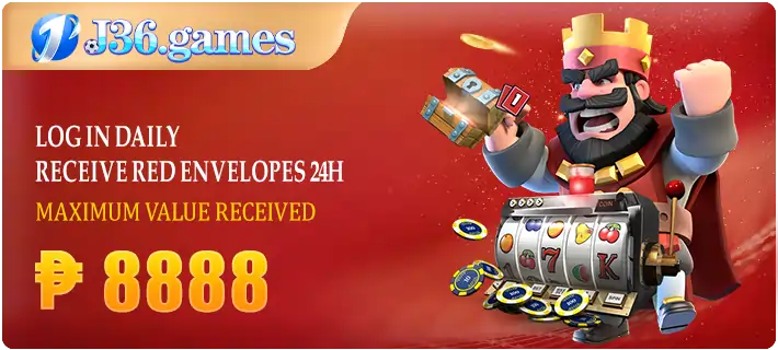 J36GAMES LOG IN DAILY RECEIVED RED ENVELOPE UP TO P8,888