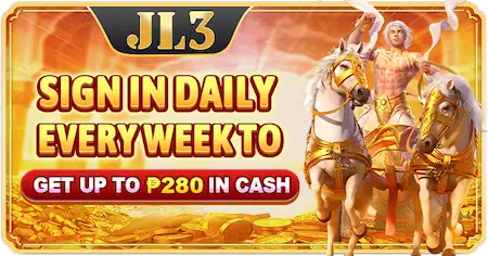 JL3 SIGN IN DAILY FOR A WEEK TO GET BONUS UP TO P280 IN CASH