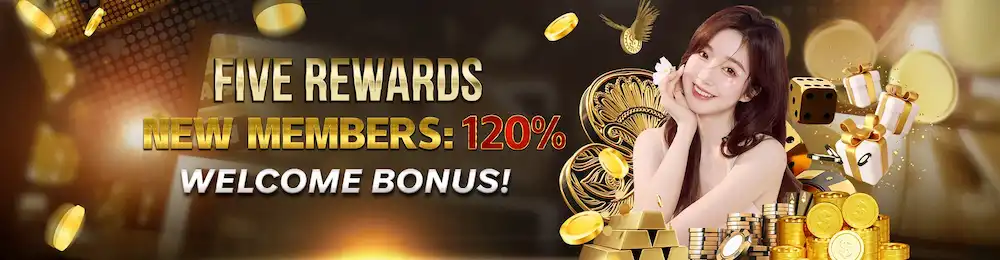 PHCASINO NEW MEMBERS 120% WELCOME BONUS