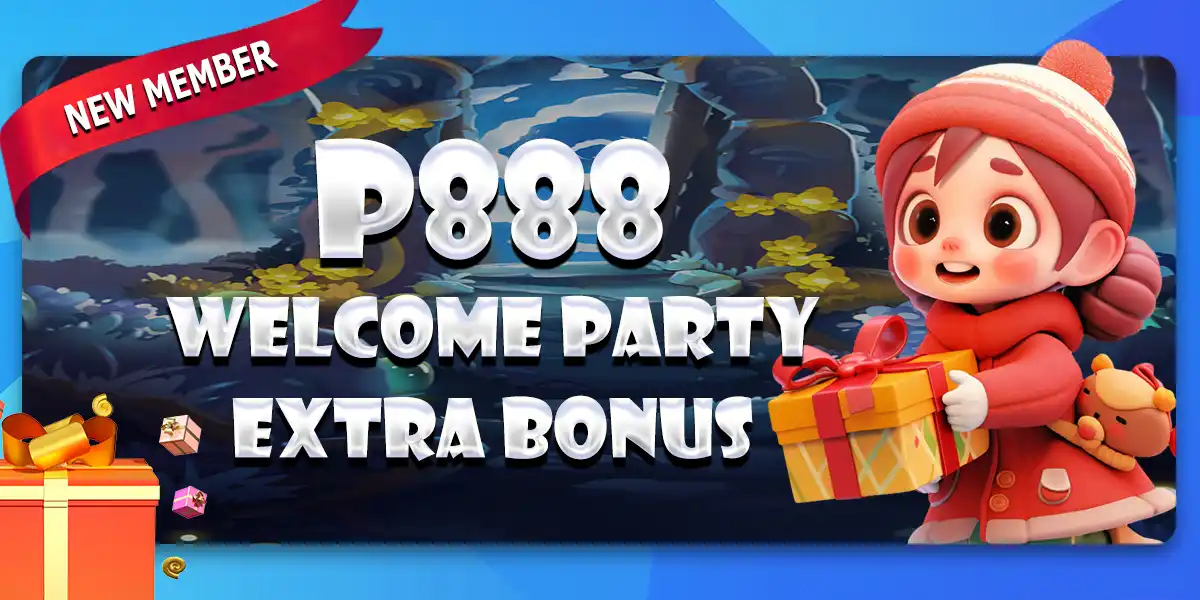 SUHAGAME WELCOME PARTY EXTRA BONUS GET P888