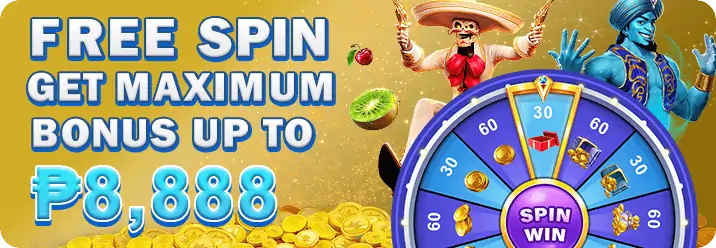 777VIPP FREE SPIN GET MAXIMUM BONUS UP TO P8,888