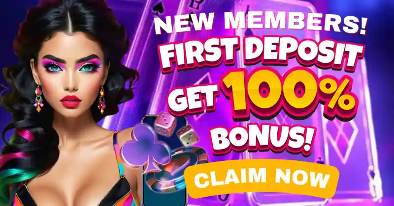 FIRST DEPOSIT 100% BONUS