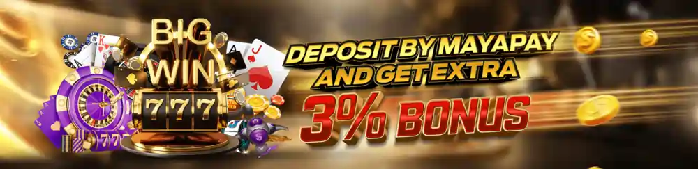 PH678 DEPOSIT VIA MAYA AND GET EXTRA 3% BONUS