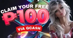 CLAIM YOUR FREE P100 VIA GCASH