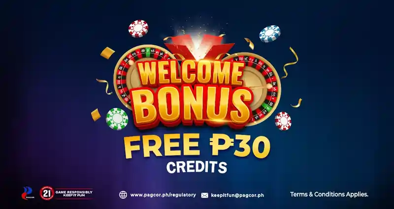 WELCOME BONUS FREE P30